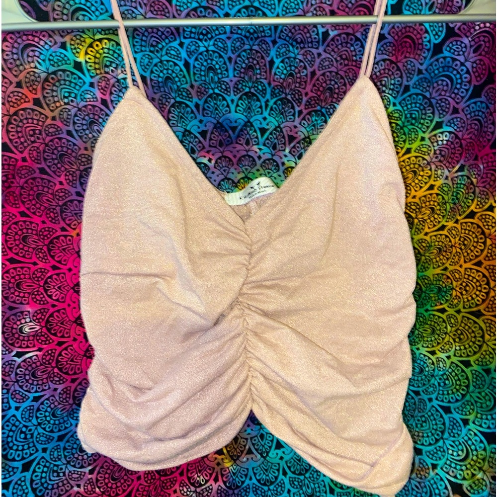 Rebellious dreamer sparkly tank top size extra small